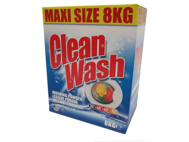 Clean Wash Waspoeder (57 scoops) 8 kg