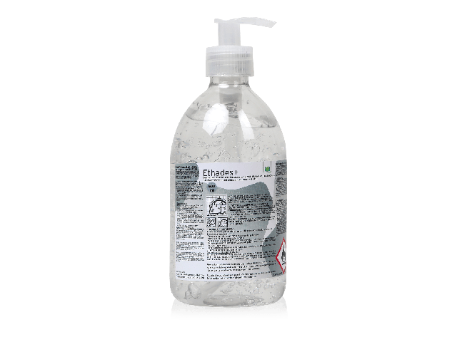 PURE Ethades+ desinfectie handgel pompfles 500 ml