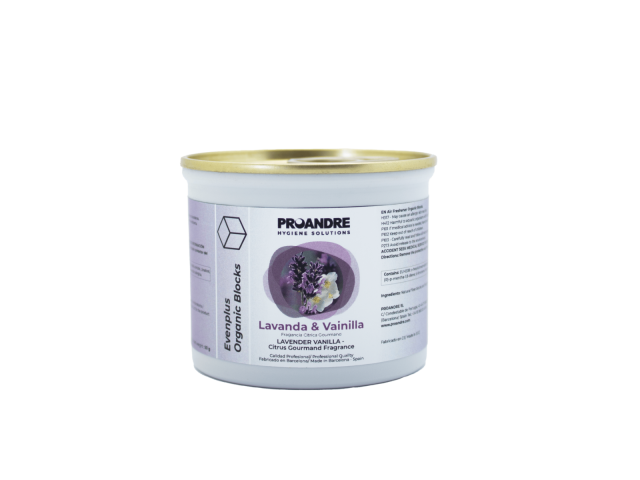 Organic geur block Lavendel & Vanilla (3 st./blik)